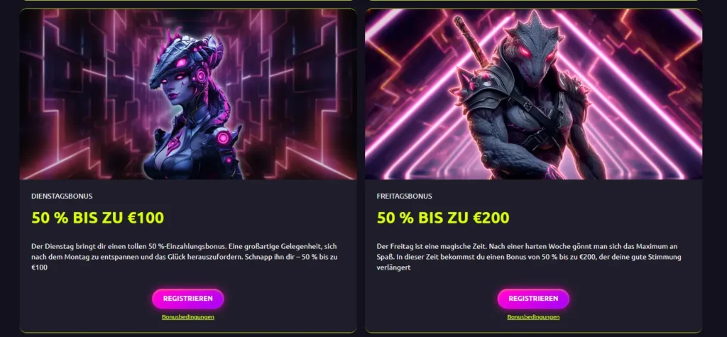 Online Casino CasinoRex Bonusangebote